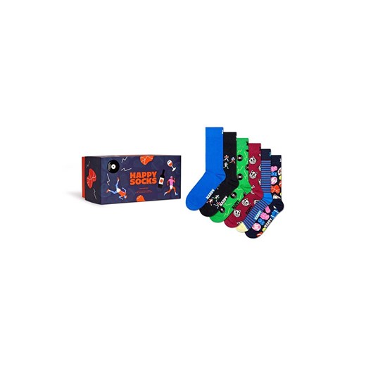 Happy Socks skarpetki 7-Pack 7 Days Gift Set P001726 ze sklepu ANSWEAR.com w kategorii Skarpetki damskie - zdjęcie 174779473