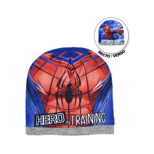 Spiderman Czapka &quot;Spider-Man&quot; w kolorze niebiesko-czerwonym ze sklepu Limango Polska w kategorii Czapki dziecięce - zdjęcie 174783323