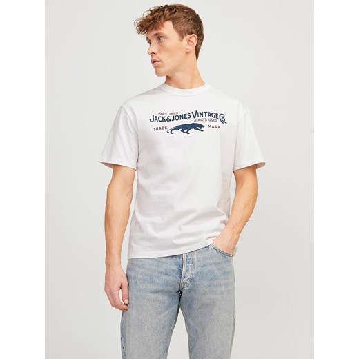 Jack &amp; Jones Koszulka w kolorze białym ze sklepu Limango Polska w kategorii T-shirty męskie - zdjęcie 174783362