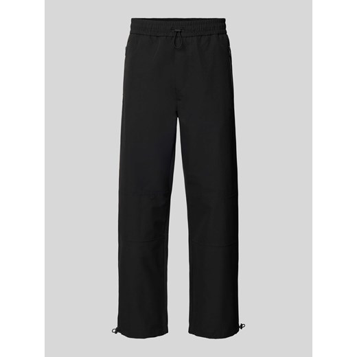 Spodnie o kroju regular fit z kieszeniami zapinanymi na zamek błyskawiczny model ‘Gendo’ ze sklepu Peek&Cloppenburg  w kategorii Spodnie męskie - zdjęcie 174784584