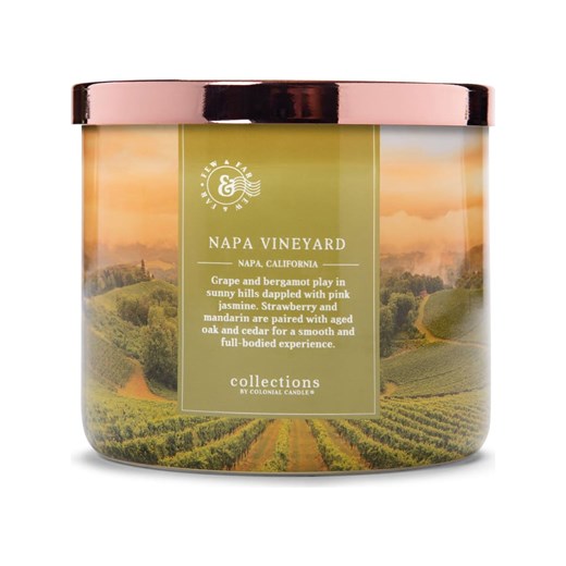 Colonial Candle Świeca zapachowa "Napa Vineyard" - 411 g Colonial Candle onesize okazja Limango Polska