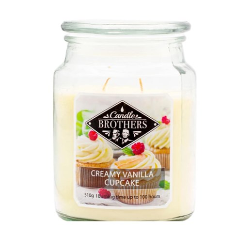 Candle Brothers Świeca zapachowa "Creamy Vanilla Cupcake" - 510 g Candle Brothers onesize okazyjna cena Limango Polska