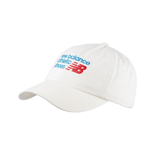 Czapka New Balance LAH43016SST – biała ze sklepu New Balance Poland w kategorii Czapki z daszkiem męskie - zdjęcie 174787531