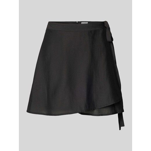 Spódnica mini z wiązanym detalem ze sklepu Peek&Cloppenburg  w kategorii Spódnice - zdjęcie 174788750