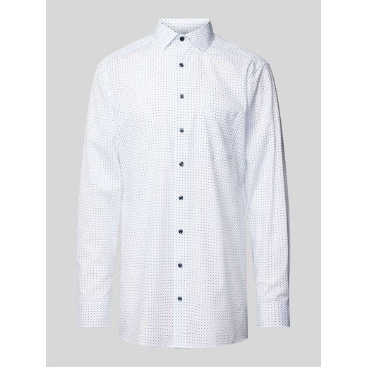 Koszula biznesowa o kroju slim fit model ‘Global’ ze sklepu Peek&Cloppenburg  w kategorii Koszule męskie - zdjęcie 174791002