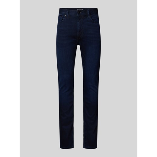 Jeansy o kroju slim fit z 5 kieszeniami ze sklepu Peek&Cloppenburg  w kategorii Jeansy męskie - zdjęcie 174791143