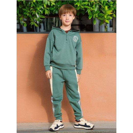 Sinsay - Bluza z kapturem - zielony Sinsay 122 Sinsay