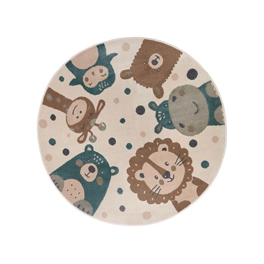 Hanse Home Dywan &quot;Animal&quot; w kolorze niebiesko-szaro-beżowym Hanse Home 140 cm wyprzedaż Limango Polska