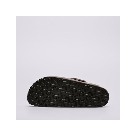 Klapki damskie BIRKENSTOCK szare na płaskiej podeszwie letnie