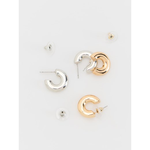 Reserved - Kolczyki 2 pack - wielobarwny Reserved ONE SIZE Reserved