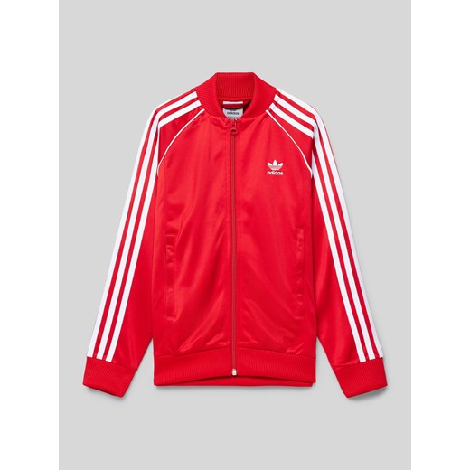 Bluza rozpinana z wyhaftowanym logo ze sklepu Peek&Cloppenburg  w kategorii Bluzy chłopięce - zdjęcie 174806812