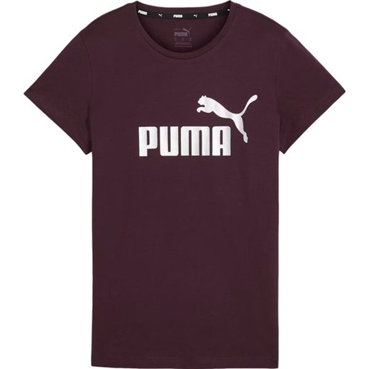 Koszulka damska ESS+ Metallic Logo Tee Puma ze sklepu SPORT-SHOP.pl w kategorii Bluzki damskie - zdjęcie 174809872