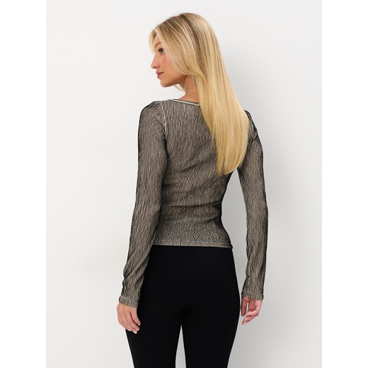 Mohito - Bluzka z przeszyciami - wielobarwny Mohito XS Mohito