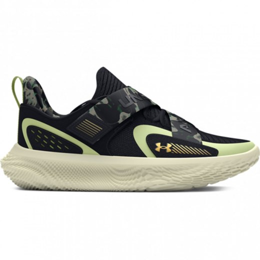 Buty do koszykówki uniseks Under Armour UA Flow Futr X 4 Camo - czarne ze sklepu Sportstylestory.com w kategorii Buty sportowe męskie - zdjęcie 174813971