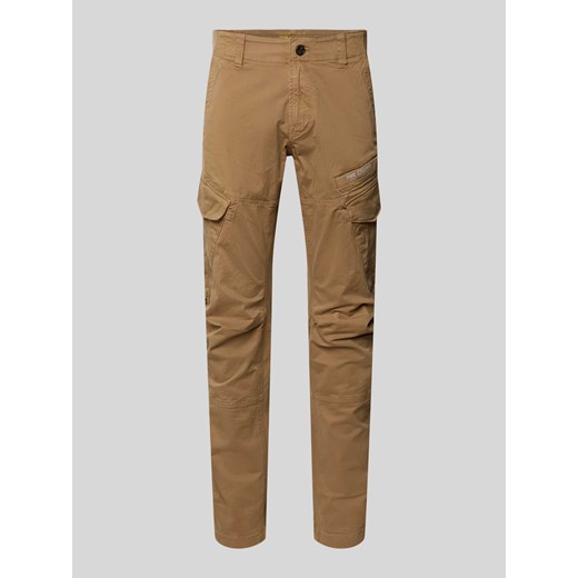 Spodnie cargo o kroju slim fit z detalem z logo model ‘NORDROP’ ze sklepu Peek&Cloppenburg  w kategorii Spodnie męskie - zdjęcie 174818032