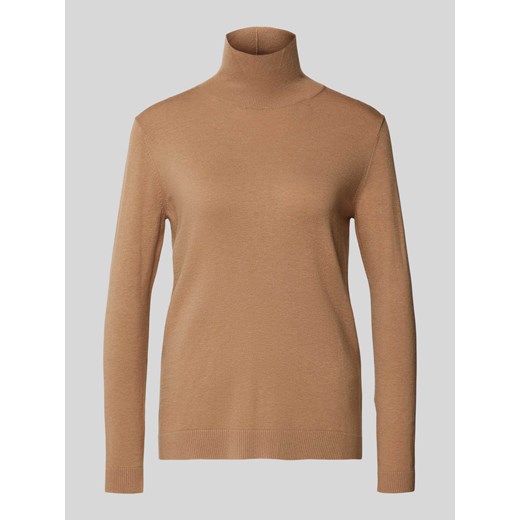 Sweter z dzianiny ze stójką model ‘KIKU’ ze sklepu Peek&Cloppenburg  w kategorii Swetry damskie - zdjęcie 174818142