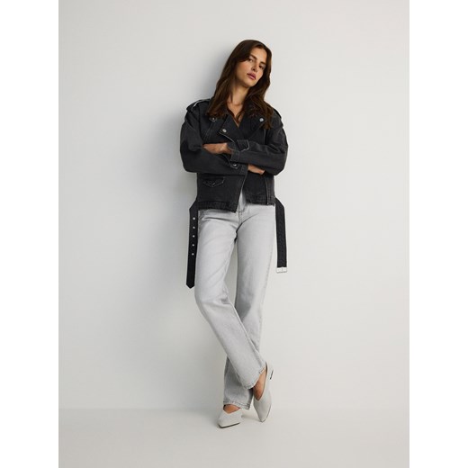 Jeansy damskie czarne Reserved 