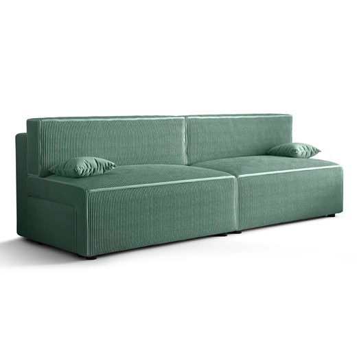 Miętowa rozkładana sofa - Lider 3X ze sklepu Edinos.pl w kategorii Sofy i kanapy - zdjęcie 174823470