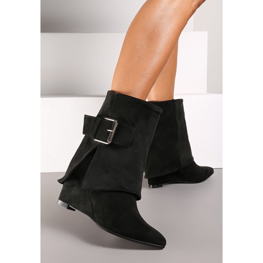 Botki Renee casual na zamek 