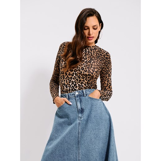 Sinsay spódnica z jeansu casual 