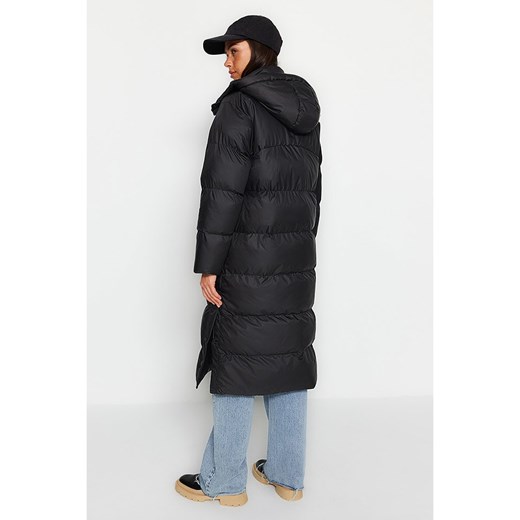 trendyol Płaszcz zimowy w kolorze czarnym Trendyol L Limango Polska wyprzedaż