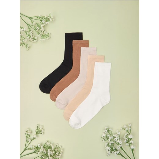 Sinsay - Skarpetki 5 pack - wielobarwny Sinsay 36/38 Sinsay