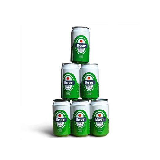 Zestaw 6x Skarpetki męskie kolorowe SOXO GOOD STUFF piwo w puszce ze sklepu Sklep SOXO w kategorii Skarpetki męskie - zdjęcie 174828163