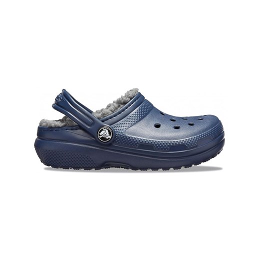Crocs Chodaki "Classic Lined" w kolorze granatowym Crocs 34/35 Limango Polska wyprzedaż