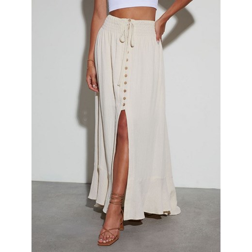 Spódnica La Angels casual midi z wiskozy 