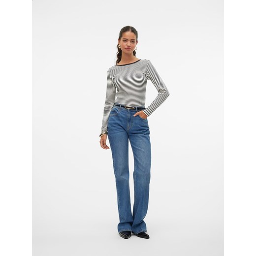 Bluzka damska Vero Moda casual z okrągłym dekoltem 