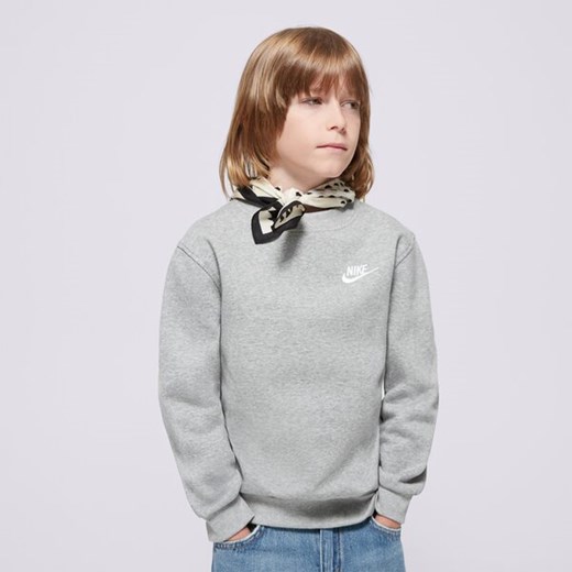 NIKE BLUZA NSW CLUB FLC CREW LS LBR ze sklepu Sizeer w kategorii Bluzy chłopięce - zdjęcie 174834154