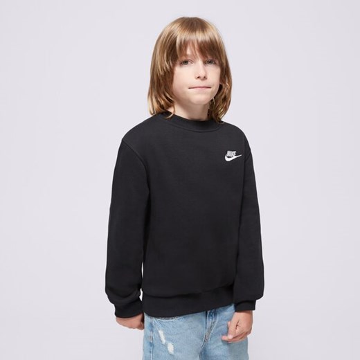 NIKE BLUZA K NSW CLUB FLC CREW LS LBR BOY ze sklepu Sizeer w kategorii Bluzy chłopięce - zdjęcie 174834161