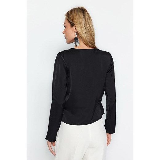 trendyol Bluzka w kolorze czarnym Trendyol 38 wyprzedaż Limango Polska