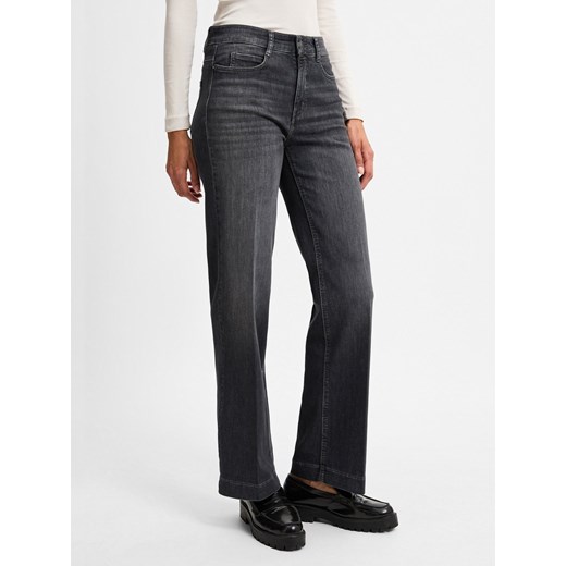 MAC Dżinsy Kobiety Jeansy antracytowy jednolity ze sklepu vangraaf w kategorii Jeansy damskie - zdjęcie 174835784