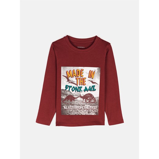 GATE Bawełniana koszulka z nadrukiem 3Y ze sklepu gateshop w kategorii T-shirty chłopięce - zdjęcie 174836542