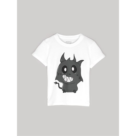 GATE Bawełniana koszulka z nadrukiem 3Y ze sklepu gateshop w kategorii T-shirty chłopięce - zdjęcie 174837020