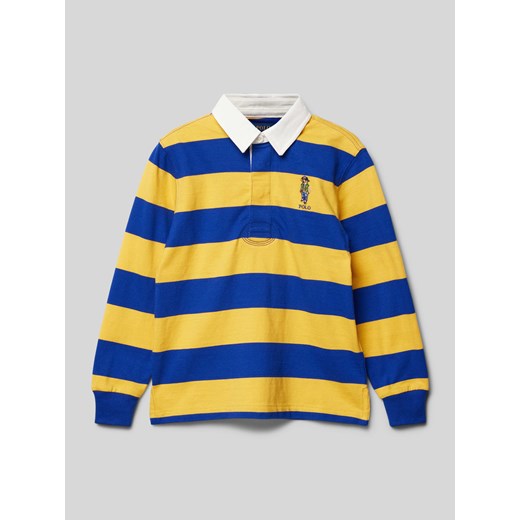 Bluza z kołnierzykiem polo ze sklepu Peek&Cloppenburg  w kategorii Bluzy chłopięce - zdjęcie 174838300