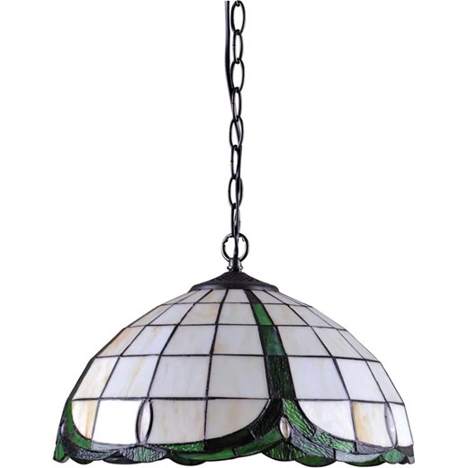 Witrażowa lampa wisząca w stylu retro - 7X S952 A0-H40 ze sklepu Edinos.pl w kategorii Lampy wiszące - zdjęcie 174840320