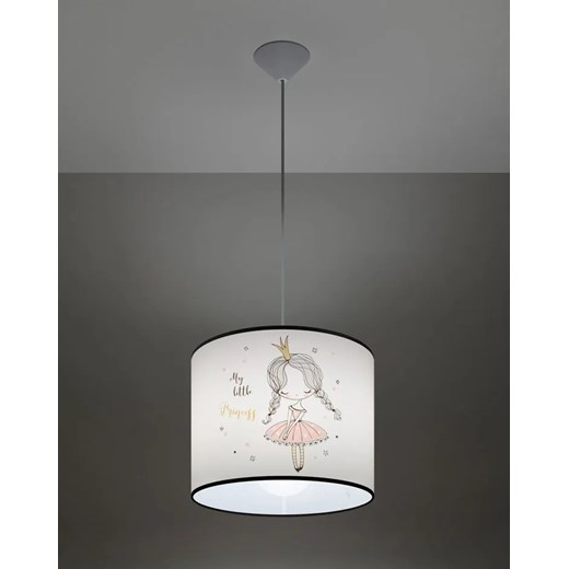 Lampa wisząca dla dziewczynki z motywem księżniczki - A582-Asteva Lumes One Size Edinos.pl