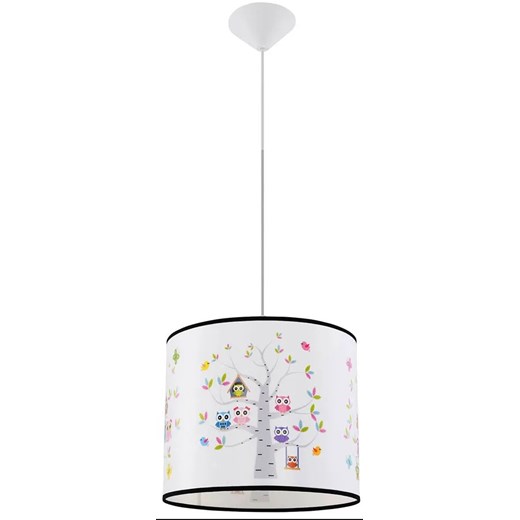 Lampa sufitowa wisząca w sowy do pokoju dziecka - 4X A592 S2-N86 ze sklepu Edinos.pl w kategorii Lampy dziecięce - zdjęcie 174840520