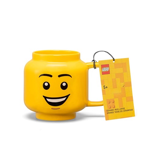 LEGO Kubek "Happy boy" w kolorze żółtym - 530 ml Lego onesize wyprzedaż Limango Polska