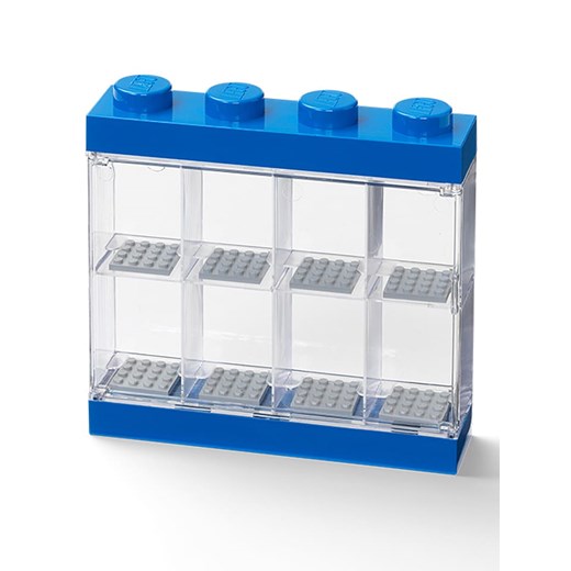 LEGO Pojemnik w kolorze niebieskim na figurki - 19,1 x 18,4 x 4,7 cm ze sklepu Limango Polska w kategorii Kosze i pudełka na zabawki - zdjęcie 174841354