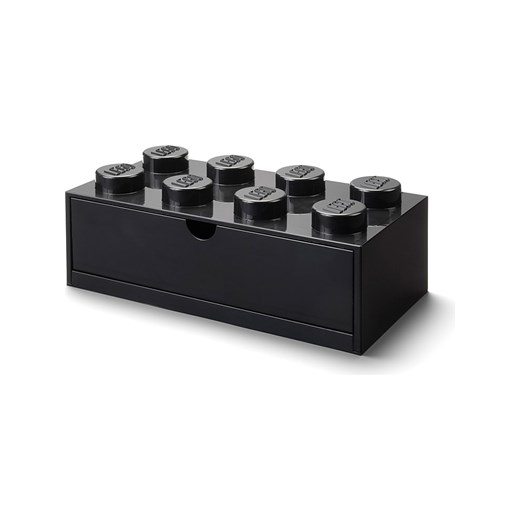 LEGO Pojemnik &quot;Brick 8&quot; w kolorze czarnym z szufladami - 32 x 16 x 12 Lego onesize promocja Limango Polska