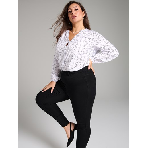 Sinsay - Jegginsy PLUS SIZE - czarny Sinsay 54 Sinsay