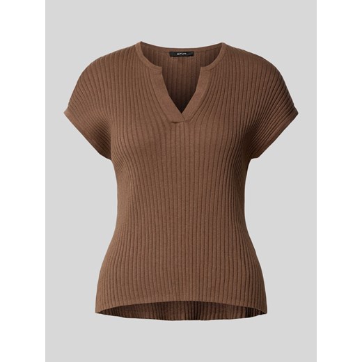 T-shirt z dekoltem w serek model ‘Polinna’ ze sklepu Peek&Cloppenburg  w kategorii Bluzki damskie - zdjęcie 174844711