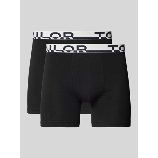 Obcisłe bokserki o kroju slim fit z napisem z logo w pasie ze sklepu Peek&Cloppenburg  w kategorii Majtki męskie - zdjęcie 174844784