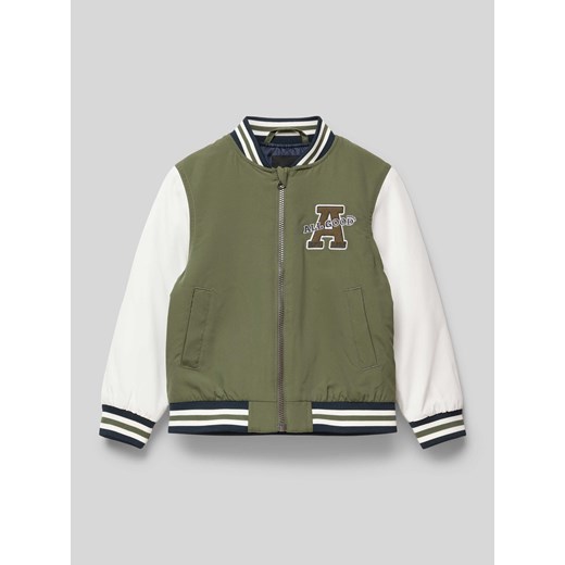 Kurtka baseballowa z wpuszczanymi kieszeniami model ‘MAIN’ ze sklepu Peek&Cloppenburg  w kategorii Kurtki chłopięce - zdjęcie 174844934