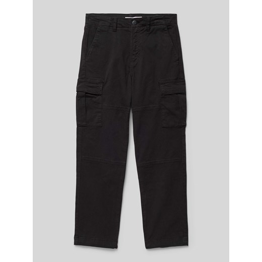 Spodnie cargo o kroju regular fit z bawełny model ‘RYAN’ ze sklepu Peek&Cloppenburg  w kategorii Spodnie chłopięce - zdjęcie 174844972