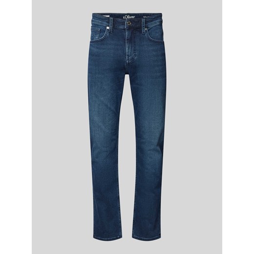 Jeansy o kroju slim fit z 5 kieszeniami model ‘Nelio’ ze sklepu Peek&Cloppenburg  w kategorii Jeansy męskie - zdjęcie 174845341