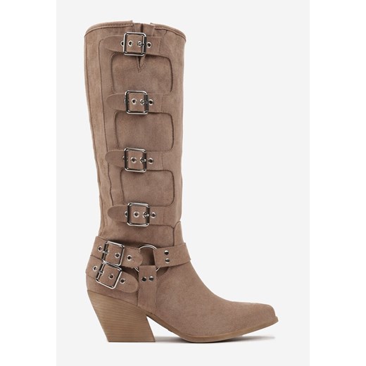 Kozaki damskie Renee eleganckie 